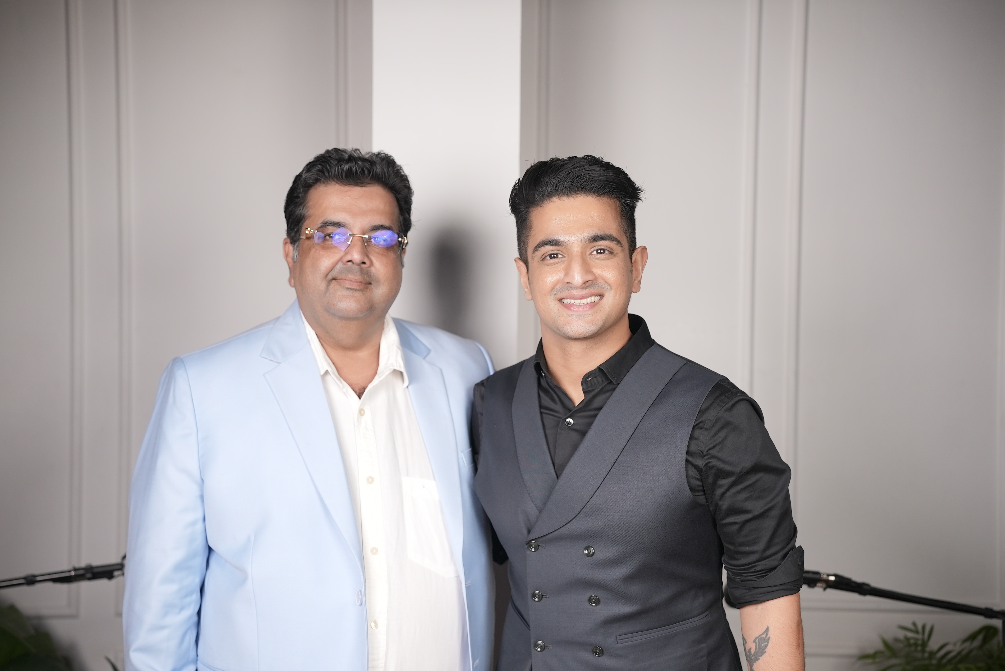 Dr. Vivek Allahbadia with podcaster and fitness influencer Ranveer Allahbadia